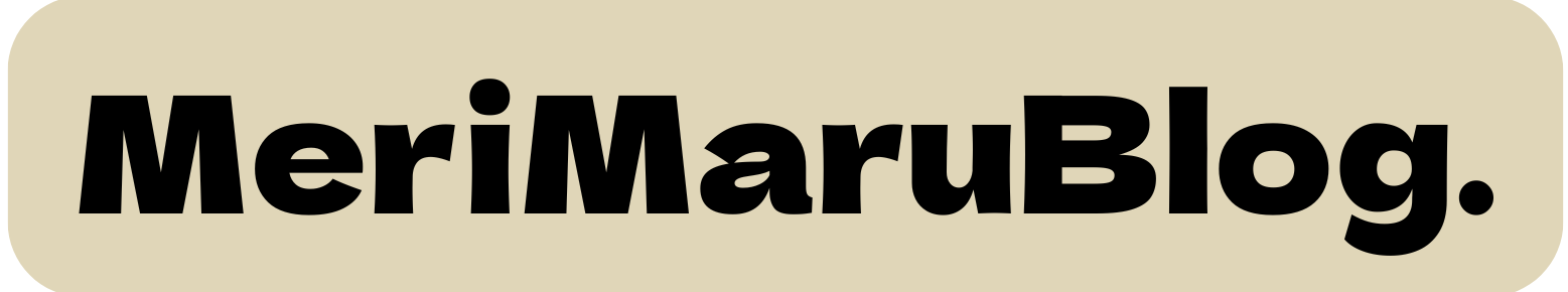 MeriMaruBlog.
